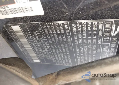 2017 Jaguar F-Pace 35T R-Sport из США, поврежденный, VIN SADCL2BV7HA063633